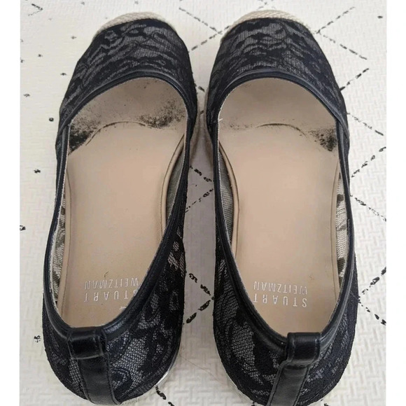 Stuart Weitzman Meshuga Lace Espadrille - Picture 4 of 9